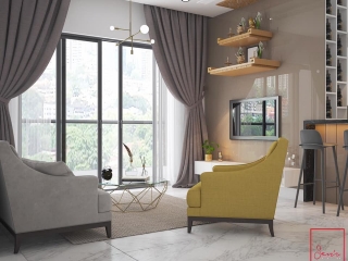 CĂN HỘ VINHOME CENTRAL PARK - 90M2 - HIỆN ĐẠI
